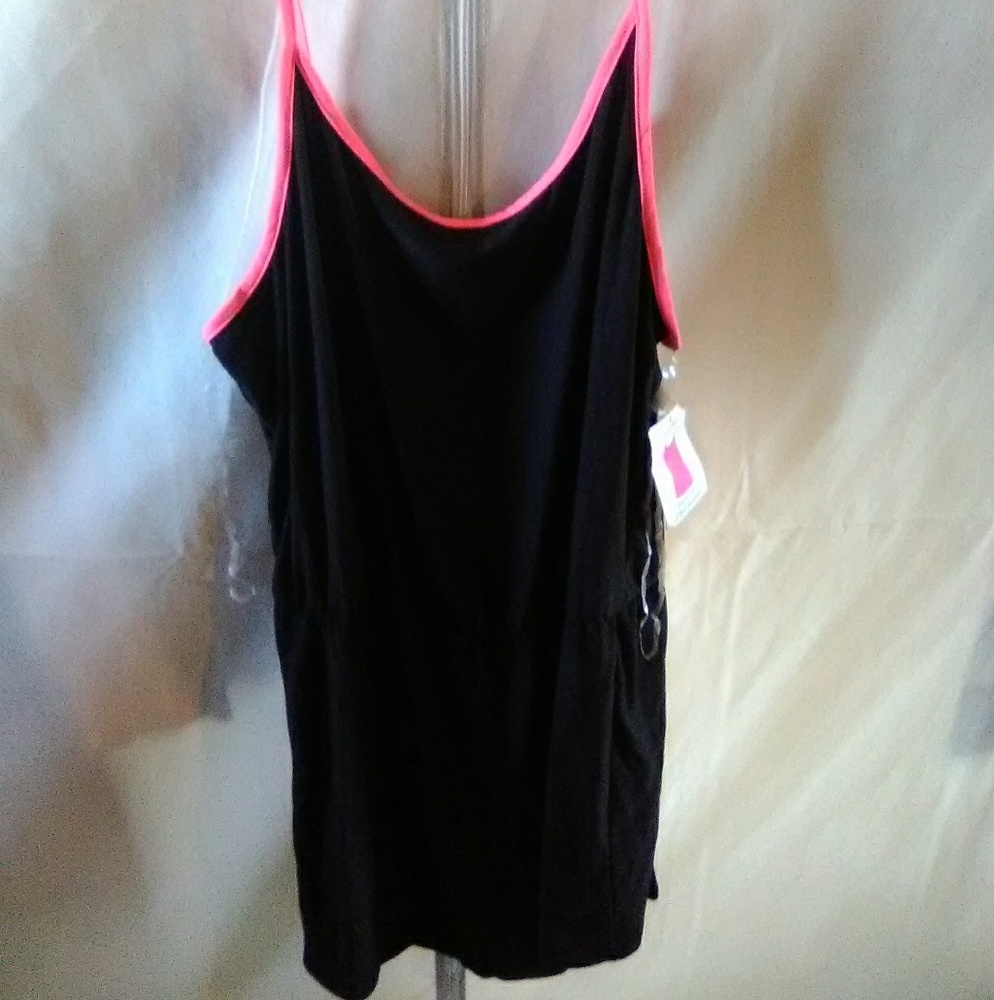 Black and Pink Romper